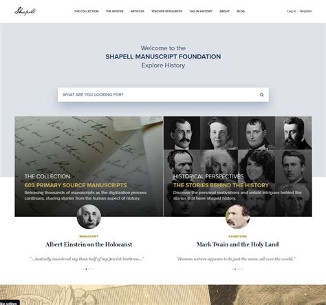 shapell manuscript foundation